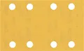 Bosch 10x EXPERT C470 Schleifblatt mit 8 Löchern (für Farbe auf Holz, Hartholz, Ø 80x133 mm, Körnung 400, Professional Zubehör Schwingschleifer)