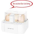 Emerio Eierkocher EB-115560.2, bis 6 Eier, 400 W, mit Härtegradeinstellung, weiß