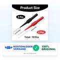 10 Stück Messspitzen für Multimeter,Prüfspitzen für Multimeter,0.7 mm Testsonde
