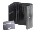 MONTBLANC Geldbörse Meisterstück MB 107611 Leder Brieftasche Geldbörse, mit Montblanc Prägung