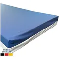 Komfortschaummatratze Premium Pflegematratze mit Sitzkanten, Wasserdichter Bezug, Heimpflege, AM Qualitätsmatratzen, 14 cm hoch, 90x200 cm 90 cm x 200 cm x 14 cm