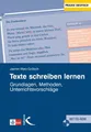 Texte schreiben lernen ~ Jasmin Merz-Grötsch ~  9783780010438