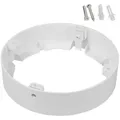 Maclean Aufbauleuchte, Aufputzadapter für 18W LED Panel, LED-Deckenpaneel weiß Rund