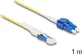 DELOCK LWL Kabel CS St zu LC Duplex UPC Singlemode G657A2 1m