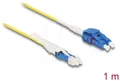 DELOCK 88299 - LWL Kabel, CS / LC Duplex UPC, G657A2 / OS2 Uniboot 1 m