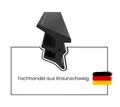 Dikara Profildichtungsband Fensterdichtung Fenster-Systeme Nutbreite 7,9mm Höhe 16,4mm, Antidehnungsfaden, TPE