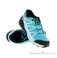 Salomon Speedcross WP Kinder Traillaufschuhe-Hell-Blau-32