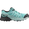 SALOMON SPEEDCROSS WP J - Ki., blue curacao/black/iced aqua (32 EU)
