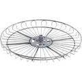 Vs Cor Wheel Eckschrank-drehboden 4/4-kreis 720 Mm Classic Silber