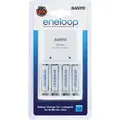 Ladegerät Panasonic Basic Charger BQ-CC51 mit 4 Stk. Eneloop Micro AAA Akkus