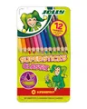 JOLLY Buntstifte Supersticks kinderfest CLASSIC, 12er-3D Metalletui