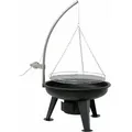 Schwenkgrill Mit Grillrost Ø 64 Cm Holzkohlegrill, Feuerschale - Bbq-toro
