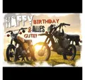 Skorpion Grußkarten Geburtstag - Glückwunschkarte im Format 11,5 x 17 cm mit Umschlag