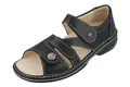 FinnComfort FINN COMFORT Biella-Soft Damen Sandale schwarz NappaSeda Glattleder