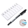 200 Stück ​​Namensschilder für Kleidung​​ ​​Namensaufkleber Kinder​​, Namensetiketten Wäscheetiketten mit Stift Bügeletiketten​​ 1,5x5,5 cm (0,6x2,17 In) für Schule Pflegeheime Kindergarten