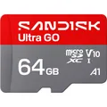 SANDISK Ultra MicroSD UHS-I /s(R) (64 GB, microSDXC, U1, UHS-I) (SDSQUGN-064G-GN6MN)