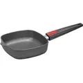 WOLL Titanium Nowo quadratische Universal‐Pfanne mit abnehmbarem Griff, 20 × 20 cm (1,8 l), Aluminium-Handguss mit Titan‐Hartversiegelung, all...