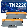 7Magic TN2220 Toner - Kompatibel für Brother TN2220, TN2010, TN2210 - Toner für Brother MFC-7360N, DCP-7055, HL-2130, HL-2240, HL-2250DN, MFC-7460DN, FAX-2840, DCP-7055W, HL-2135W (2 Schwarz)
