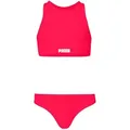 PUMA Bustier-Bikini (Set, 2-St) mit Racerback-Passform rot 152