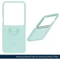 Original Samsung Silicone Case EF-PF741 für Galaxy Z Flip6 & Flip7 FE Cover Mint