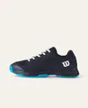 Wilson Tennis Schuhe Junior Rush Pro L JR - Farbe: Navy Blazer/Weiß/Atomi