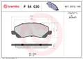BREMBO P 54 030 Bremsbelagsatz, Scheibenbremse für CHRYSLER CITROËN DODGE