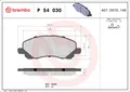 BREMBO P 54 030 Bremsbelagsatz, Scheibenbremse für BAIC,BAIC WEIWANG,BAIC-ORV,CH