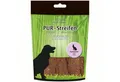 Greenhound PUR Streifen Kaninchen - Zäh, aber weich – leicht teilbar & gut kaubar Kaninchen, Snack für: Hunde, Monoprotein: 100 % Fleisch einer Tierart