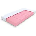 Fdm - Matratze Kaltschaum 7 Zonen Hr-schaum 140x200 Cm Fix H2 H3 Höhe 14 Cm Bezug