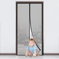Fliegengitter, magnetisch, 110 x 210 cm, automatisches Schließen, ultradünnes...