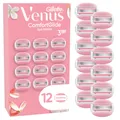 Gillette Venus Comfortglide Spa Breeze Systemklingen 12er (Big Pack) Damenrasierer