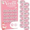 Gillette Venus ComfortGlide Spa Breeze Razor Blades 12 St.