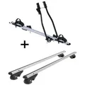 Fahrradträger SAGITTAR + Dachträger VDP004 L kompatibel mit für Skoda Octavia Kombi ab 05