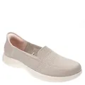 Skechers Damen On-The-go Flex Camellia Brogues, Taupe Textile, 40 EU