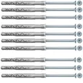 Fischer Langschaftdübel SXRL 8 x 100 T Senkkopfschraube - 10 Stück - 540115
