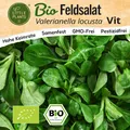 Feldsalat Samen (BIO) - 500 Samen Gemüsesamen Feldsalatsamen Vit