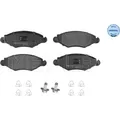 Meyle 025 235 9718 Bremsbelagsatz für PEUGEOT 206 306 7A 7C N3 N5 7B 2L 2M 2A C