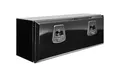 LKW Staukasten Metall verzinkt schwarz 800 x 300 x 300 mm, inkl. Dämpfer 90°, Werkzeugkasten, Unterflurbox, Staukiste, Ewobox, Edelstahlhaus GmbH