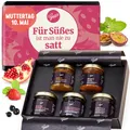 Feinkost Frühstück Marmeladen Set I Mini Konfitüren in verschiedenen Geschmac...