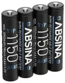 Absina Micro (AAA)-Akku NiMH 1.2V 4St.