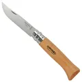Opinel No. 8 Klappmesser Edelstahl Schnitzmesser Outdoor Bushcraft Taschenmesser