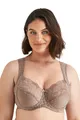 Miss Mary of Sweden Jacquard & Lace Bügel-BH – Seitliche Stütze, Voll-Cups, Starker Halt 110F Taupe