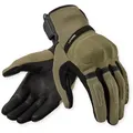 Revit Mosca 2 Motorrad Handschuhe, schwarz-grün, Größe L für Männer