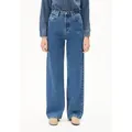 Armedangels Weite Jeans ENIJAA Wide Jeans recycelter Baumwolle (Non-Stretch, Regular Fit) High waist blau 25/32