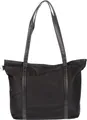 Große Damen Tasche Shopper Bag Umhängetasche Handtasche Messenger Damentasche Schwarz