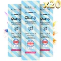 Gleitgel auf Wasserbasis 20x6ml Sachets Dermatest „Sehr Gut“ Ideal für Silikon
