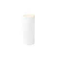 blomus LED Kerze NOCA | Batteriebetriebene Stumpenkerze mit Timerfunktion | Outdoor geeignet & spritzwassergeschützt | Farbe White | Größe XL