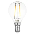 LED Filament Tropfen 1W fast 15W E14 klar Glühfaden extra warmweiß 2200K 360°
