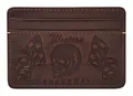 FOSSIL Bronson Card Case Kartenhalter Espresso dunkelbraun Neu