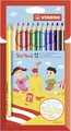 STABILO - Dreikant-Buntstift - Trio dick - 12er Pack - mit 12 versch (US IMPORT)